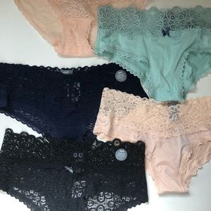 5 pairs aerie by American Eagle underwear